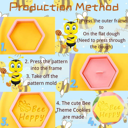 Bienenfest Ausstechformen-Set 8 Stück Kinder-Backset