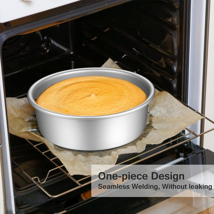 Gesentur Kuchenform Rund Backformen Set Aluminium Antihaftbeschichtung