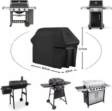 Grill Abdeckhaube Gasgrill 165*63*115cm, Wetterfest Oxford