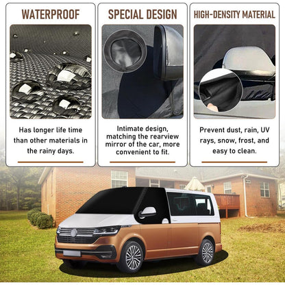 Frontscheibenabdeckung VW T6 – 600D Oxford Gewebe Thermomatte