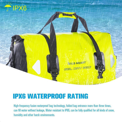 Wasserdichte Reisetasche 100L – Kajak, Camping, Motorrad