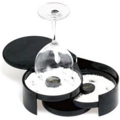 Glas Rimmer 3-Stufig Bar Zubehör Cocktail-Werkzeug für Salz