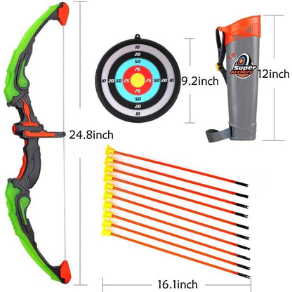 Pfeil und Bogen Kinder Outdoor Spielzeug Bogenschießen Set