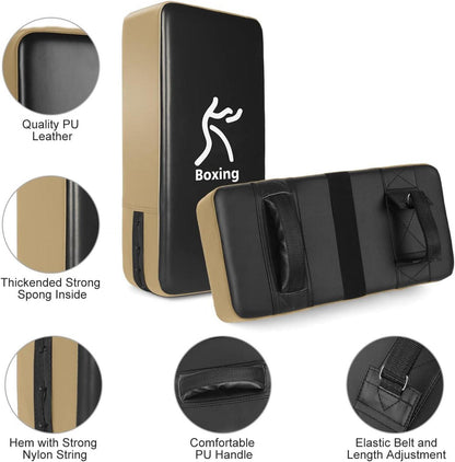 Handpratzen Set mit PU Pratzen Schlagpolster für Boxtraining