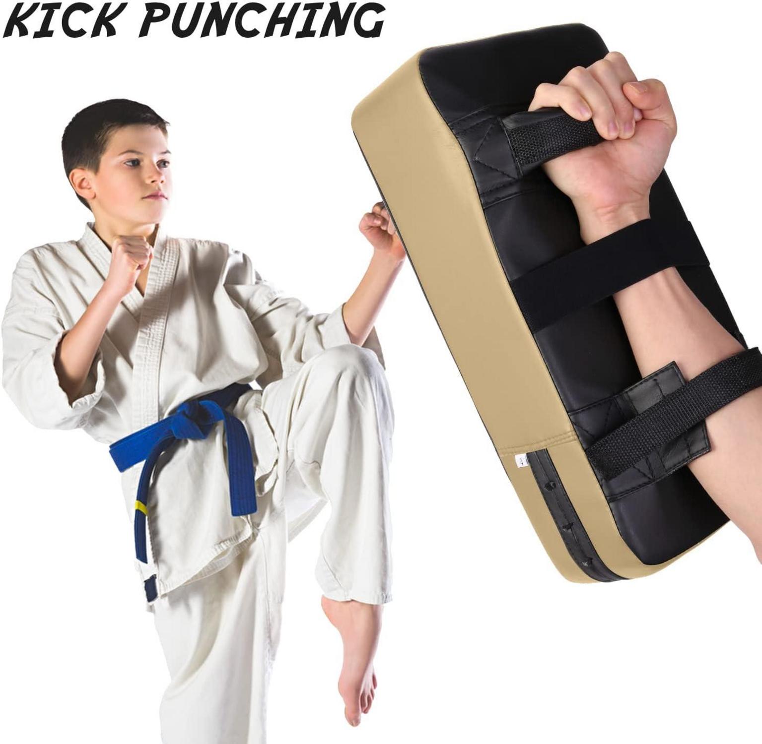 Handpratzen Set 2 IN 1 PU Pratzen Schlagpolster Boxen Kickboxen