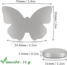 8er Set Schmetterling Magnetische Tischdeckenbeschwerer 55g