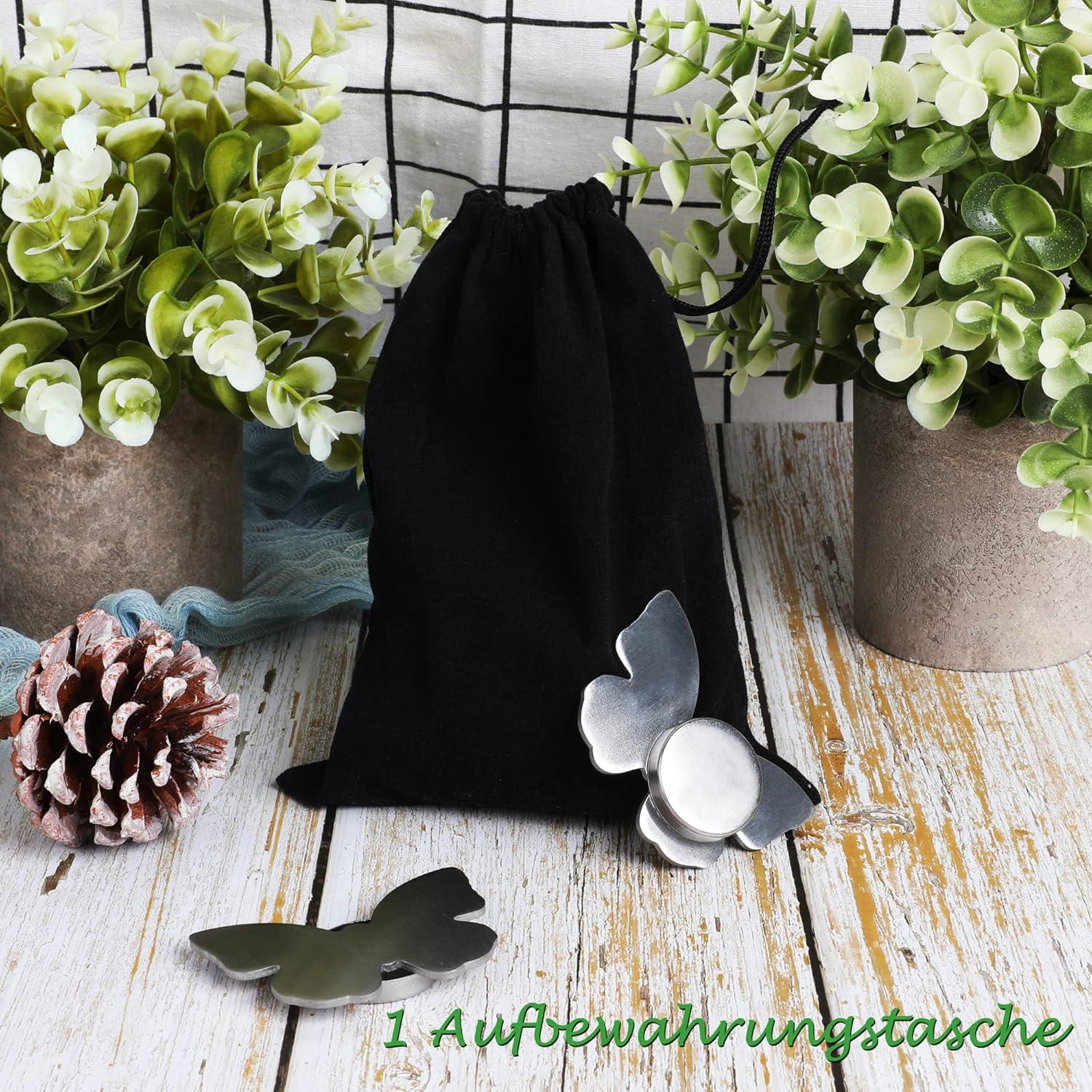Tischdeckenbeschwerer Magnet Schmetterling 8er Set 55g - Extra schwer für