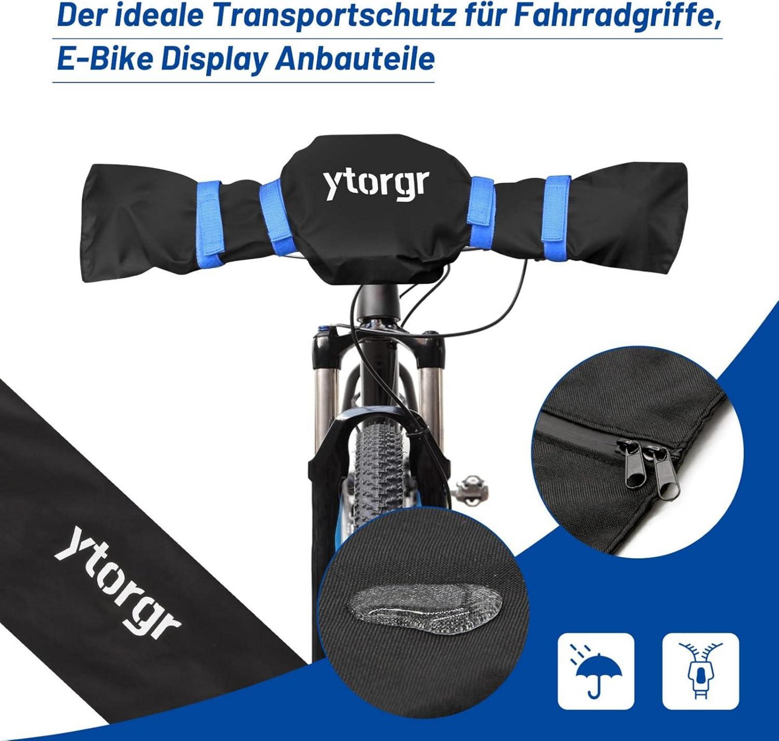 Ebike Lenkerschutzhülle Transportschutz Wasserdicht 300D