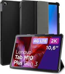 Hülle für Lenovo Tab M10 Plus 10,6 Zoll TB125FU/TB128FU Schwarz