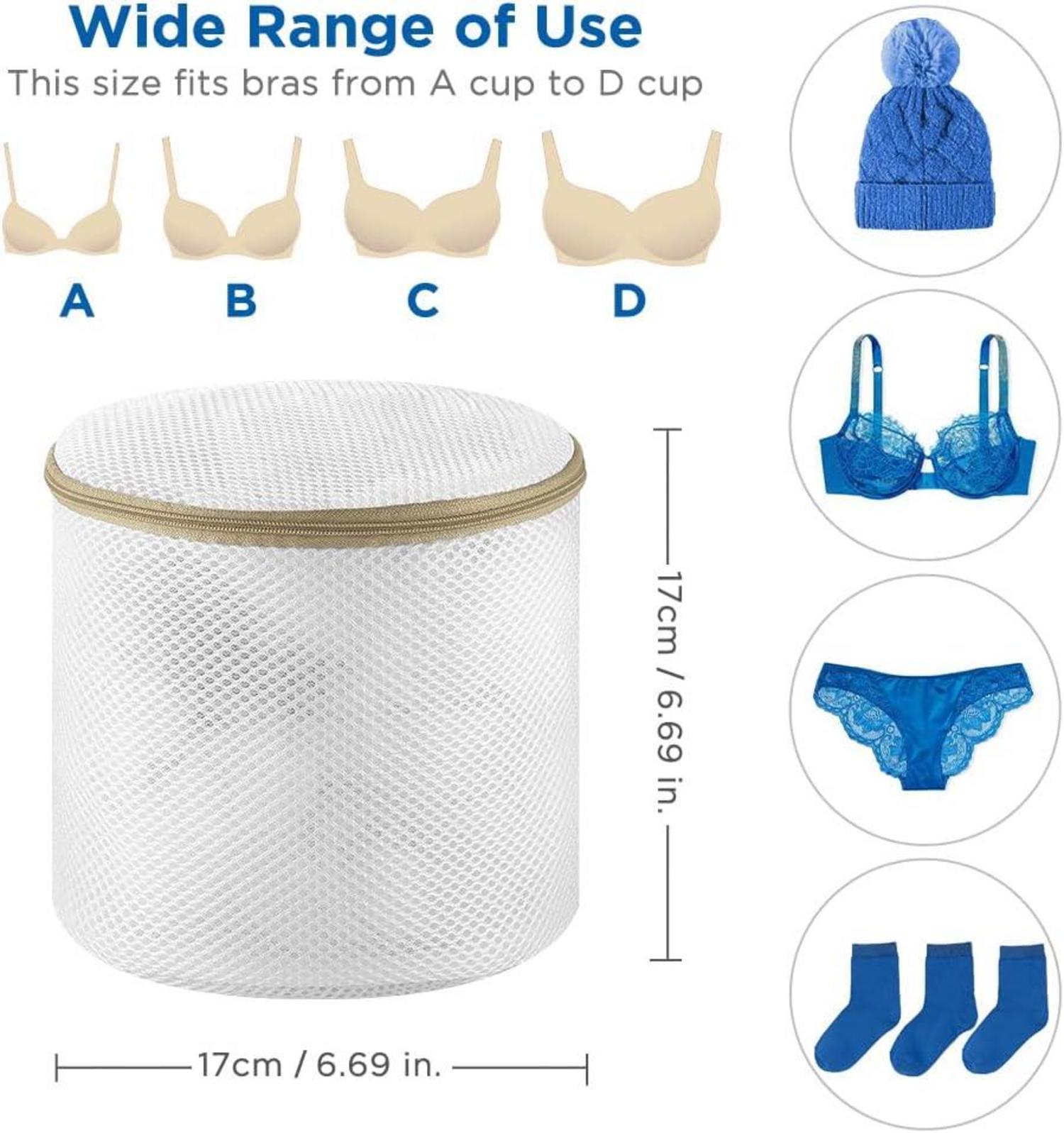 Ecooe BH Wäschesack Set für Waschmaschine, Wäschenetz mit Reißverschluss (3er