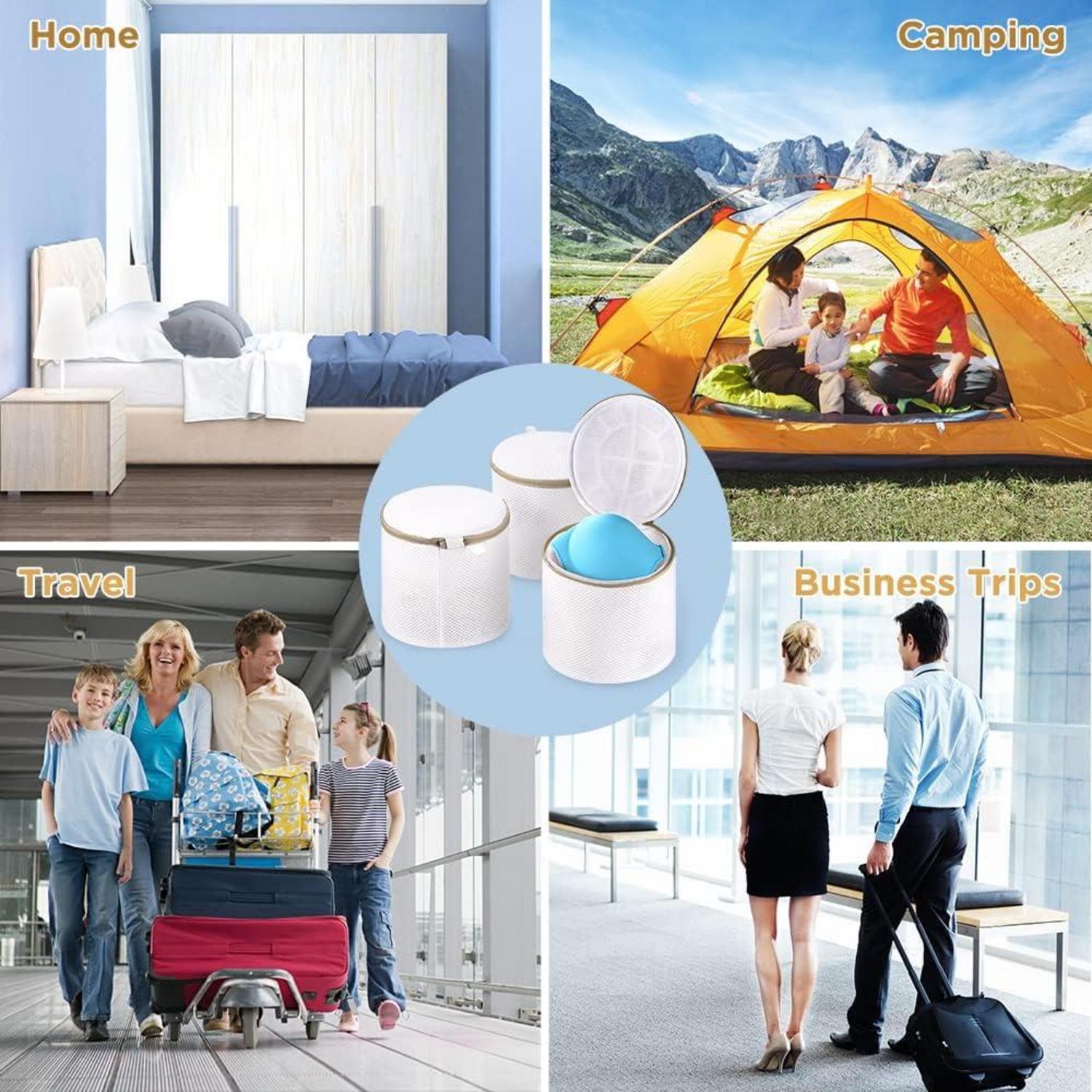 Wäschesack Set für Waschmaschine, Wäschenetz BH mit