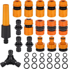 Schlauchverbinder Set 1/2 Zoll ABS Gartenschlauch Anschluss Leckfrei