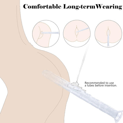 45cm XXXL Realistischer Dildo mit Saugnapf, Silikon Analdildo