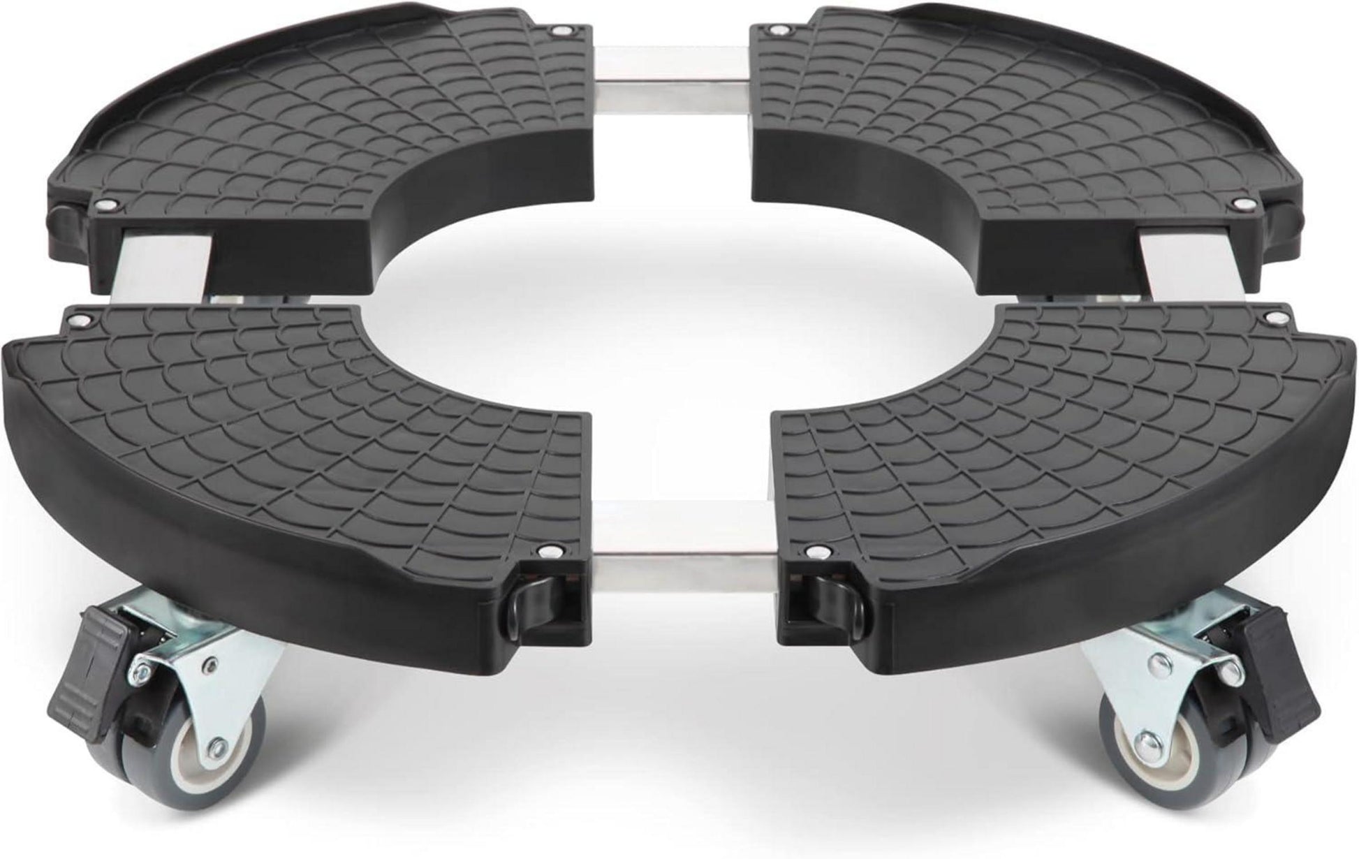 Pflanzenroller Rund Ø 40-54cm Tragkraft 200 KG Schwarz 1 Pack