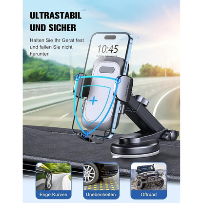 Auto Handyhalterung Saugnapf 360° für Armaturenbrett