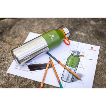 Edelstahl Trinkflasche 500ml Auslaufsicher Vakuum