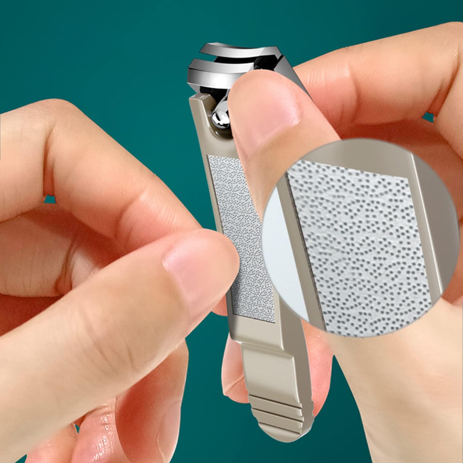Nagelknipser aus Edelstahl, gebogenes