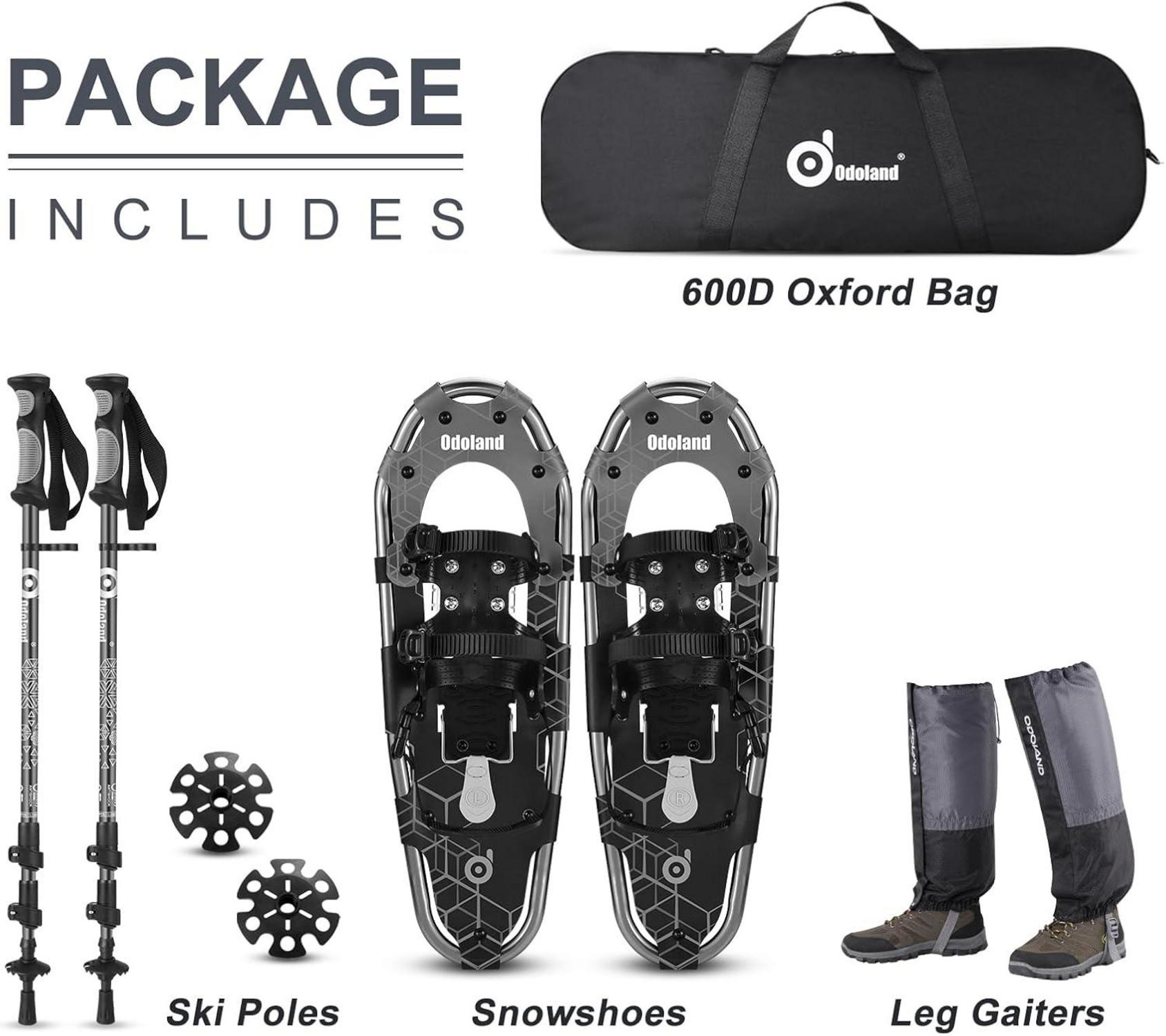Schneeschuhe mit Steighilfe Allround 4 IN 1 für Damen und