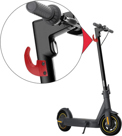 Schwere Duty Haken für Ninebot Max G30 Elektroroller, Rot