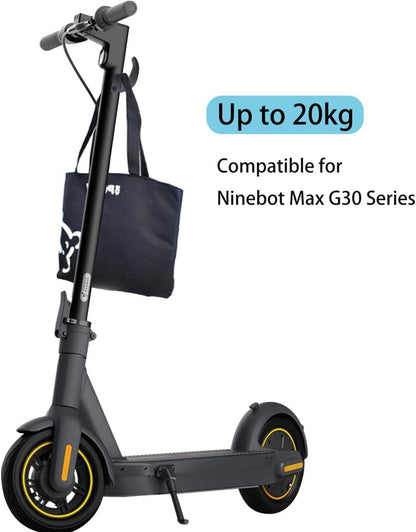 Schwarzer Haken für Ninebot Max G30 Elektro Roller bis 20 kg