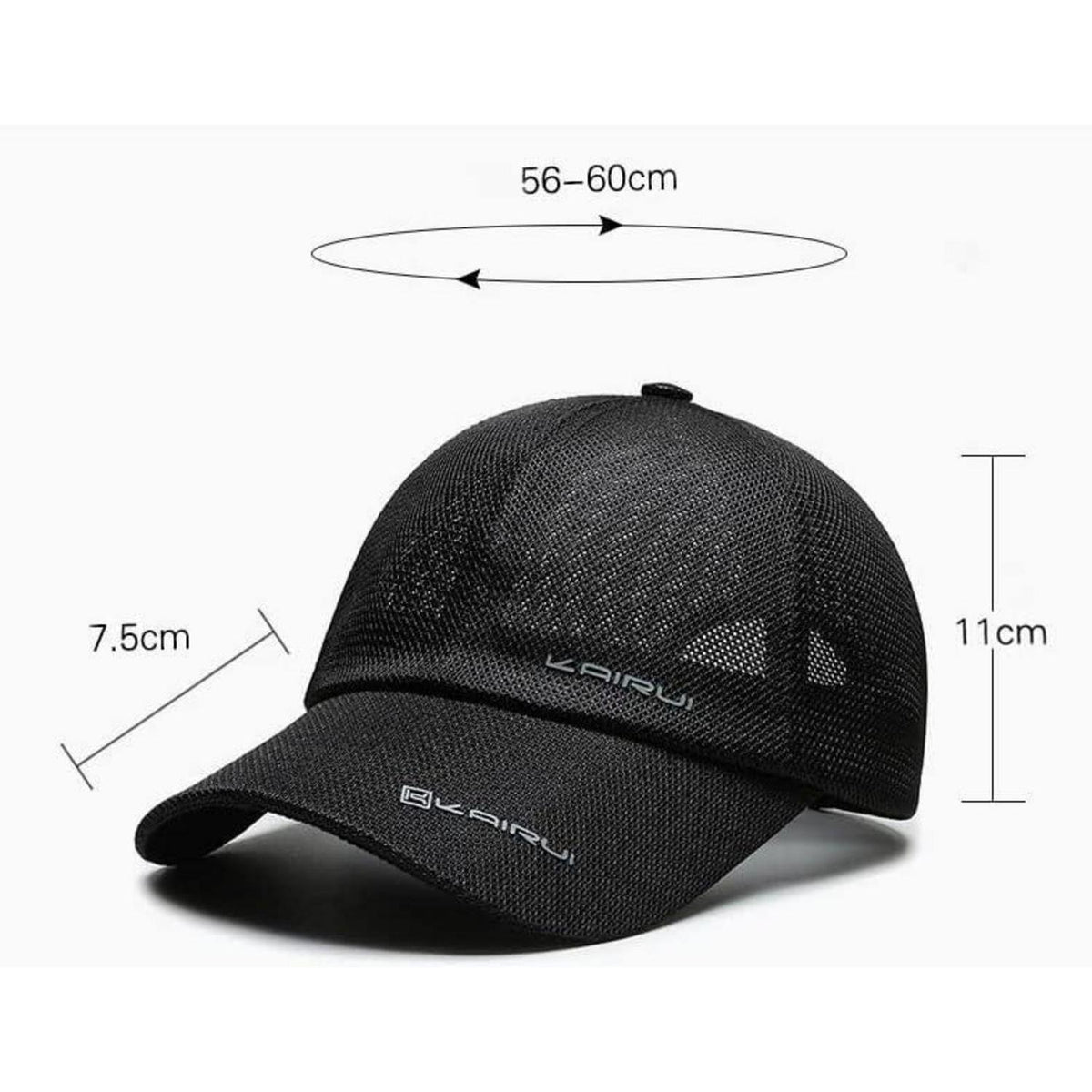 Sommer Baseball Cap Herren Damen Mesh Atmungsaktiv