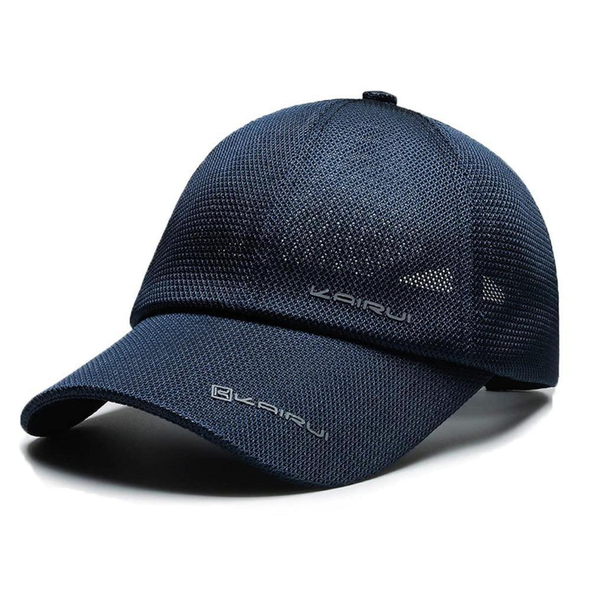 Sommer Baseball Cap Herren Damen Mesh Atmungsaktiv Dunkelblau