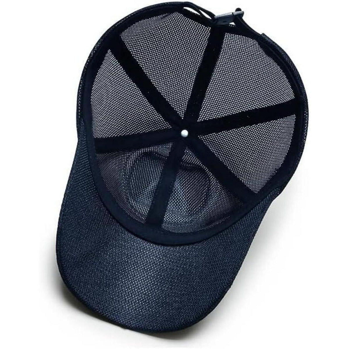 Sommer Baseball Cap Herren Damen Mesh Atmungsaktiv Dunkelblau