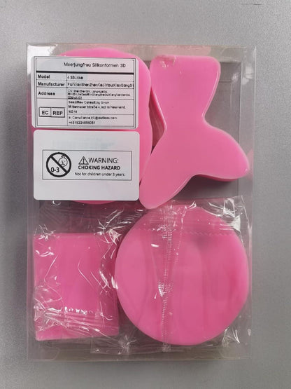 Meerjungfrau Silikonformen 3D für Kuchen Schokolade Seife