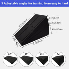 Topfinder Wadendehner Slant Board + 2x Squat Blocks Yoga