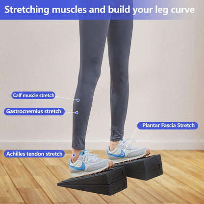 Wadendehner Yoga Zubehör Keil Slant Board für Dehnung & Training