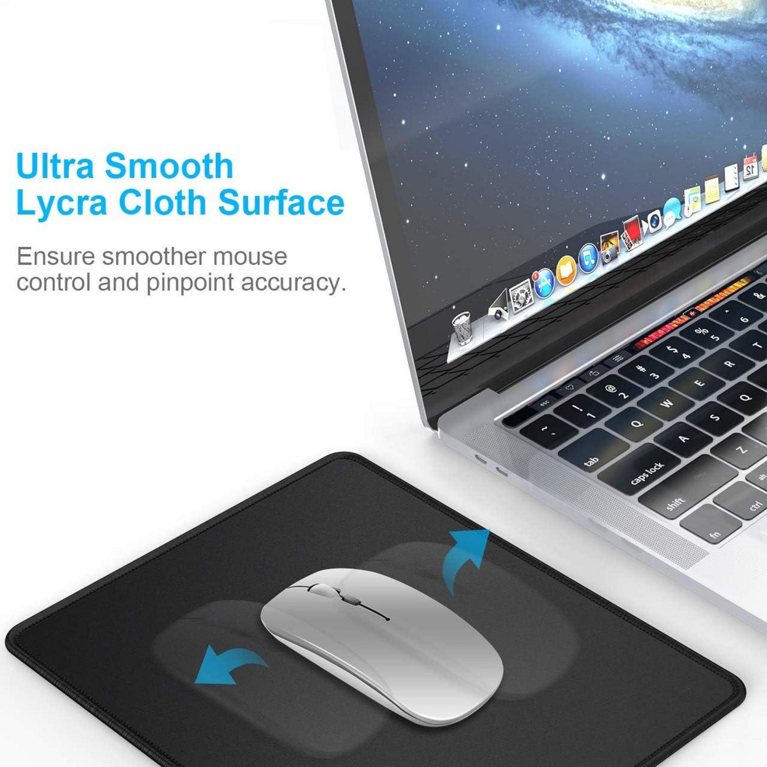 KTRIO Mauspad 3er Pack [30% Größer] Anti-Rutsch Mouse Pad