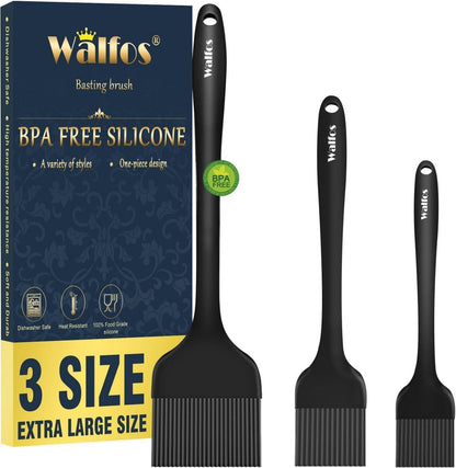 Silikon-Backpinsel 3er-Set hitzebeständig BBQ Grillen