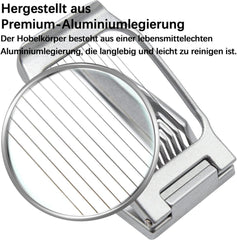 Eierschneider Profi Eierteiler Schneiddrähte Edelstahl