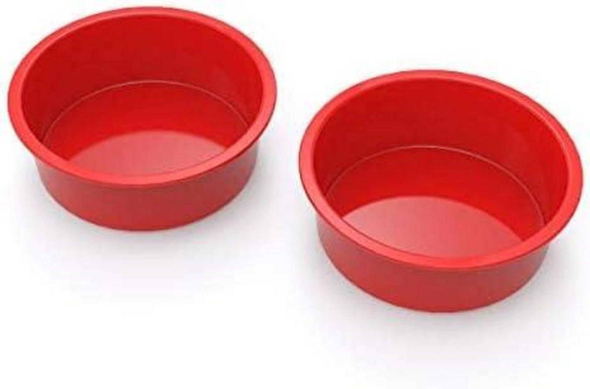 Silikon Backform Rund 15 cm Antihaft Schichtkuchen Käsekuchen 2 Stück