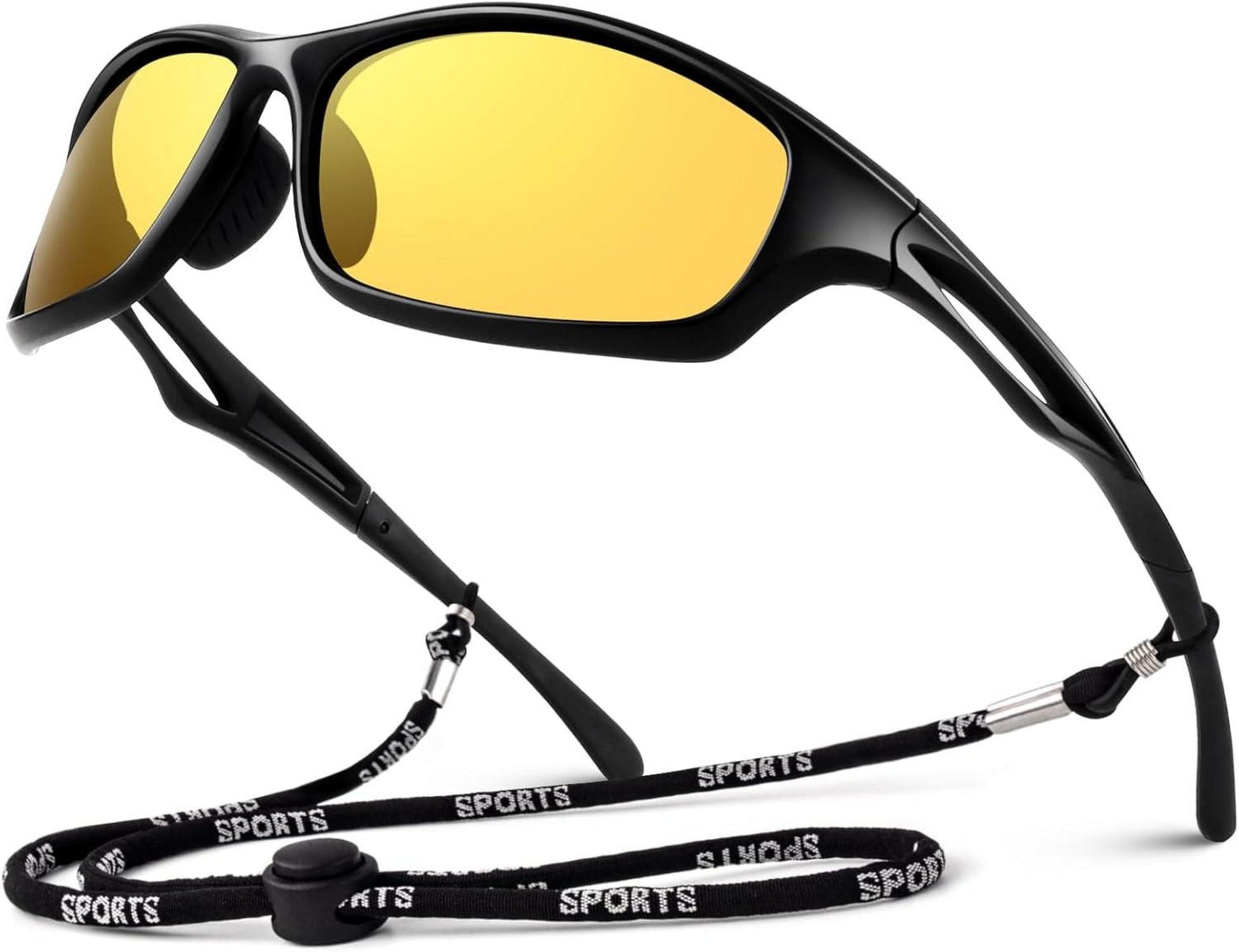 Polarisierte Herren-Sonnenbrille mit TR90-Rahmen und 100% UV400-Schutz