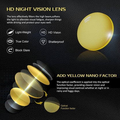 Polarisierte Herren-Sonnenbrille mit TR90-Rahmen und 100% UV400-Schutz