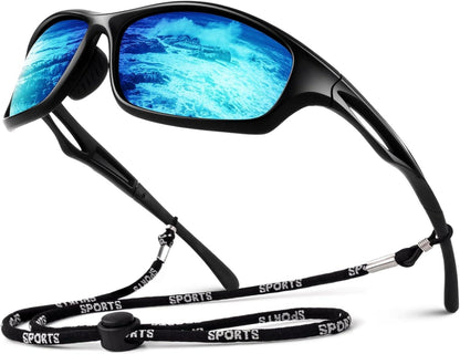 Polarisierte Herren-Sonnenbrille TR90 Sportbrille UV400 Schutz