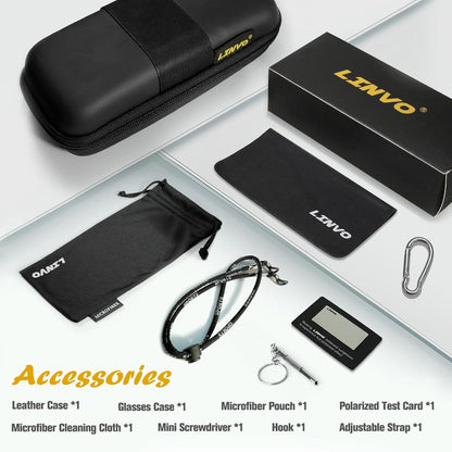 Sonnenbrille Herren Polarisiert Verspiegelt TR90 Sportbrille UV400 Cat