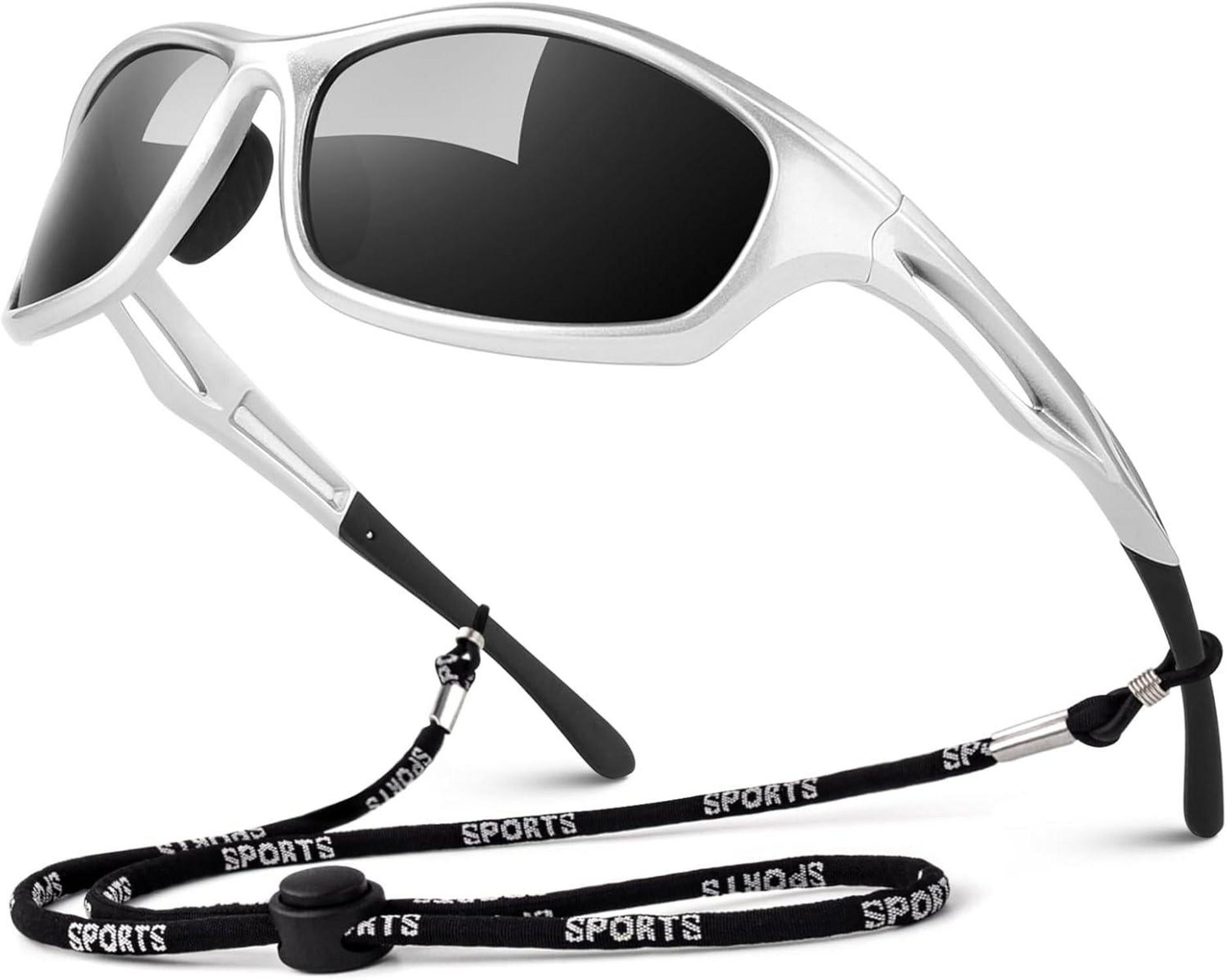 Polarisierte Sonnenbrille TR90 Sportbrille UV400 Schutz Magnetische