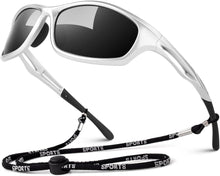 Polarisierte Sonnenbrille TR90 Sportbrille UV400 Schutz Magnetische