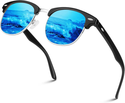 Polarisierte Sonnenbrille UV400 Retro Klassik für Reisen & Angeln