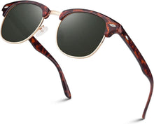 Polarisierte Retro Sonnenbrille UV400 für Herren Damen