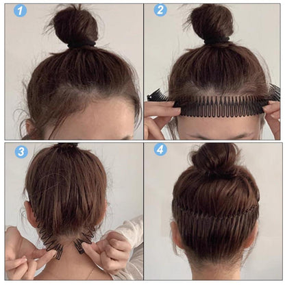 Vollkreisförmige Stretchkämme Flexibler Kunststoff Haarbandhalter