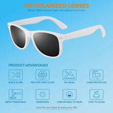 Polarisierte Sonnenbrille UV400 Vintage Stil Retro
