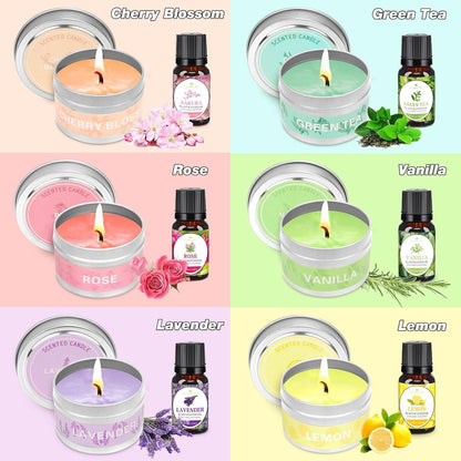 Kerzen selber machen Set Kerzenherstellung Kit mit Duftölen