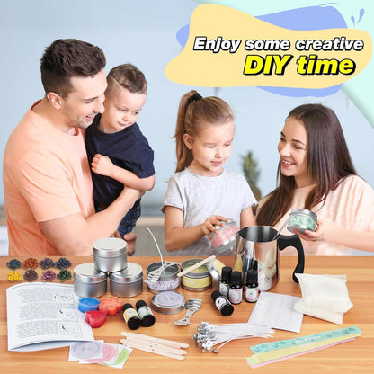 Kerzen selber machen Set Kerzenherstellung Kit mit Duftölen