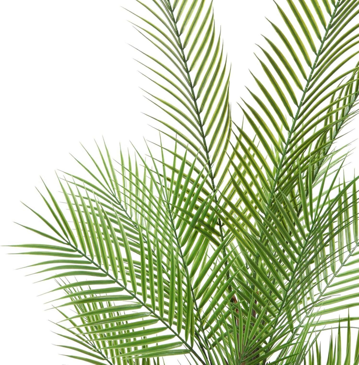 Künstliche Areca Palme 120cm Kunstpflanze im Topf