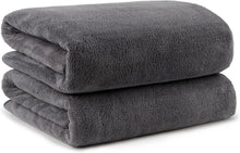 Weiches Mikrofaser-Handtuch-Set für Körper, 68,6 x 137,2 cm - Grau 2