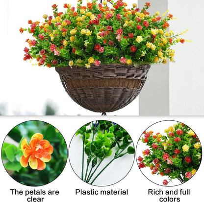 Künstliche Blumen Balkon Kunstblumen wetterfest UV-beständig Outdoor