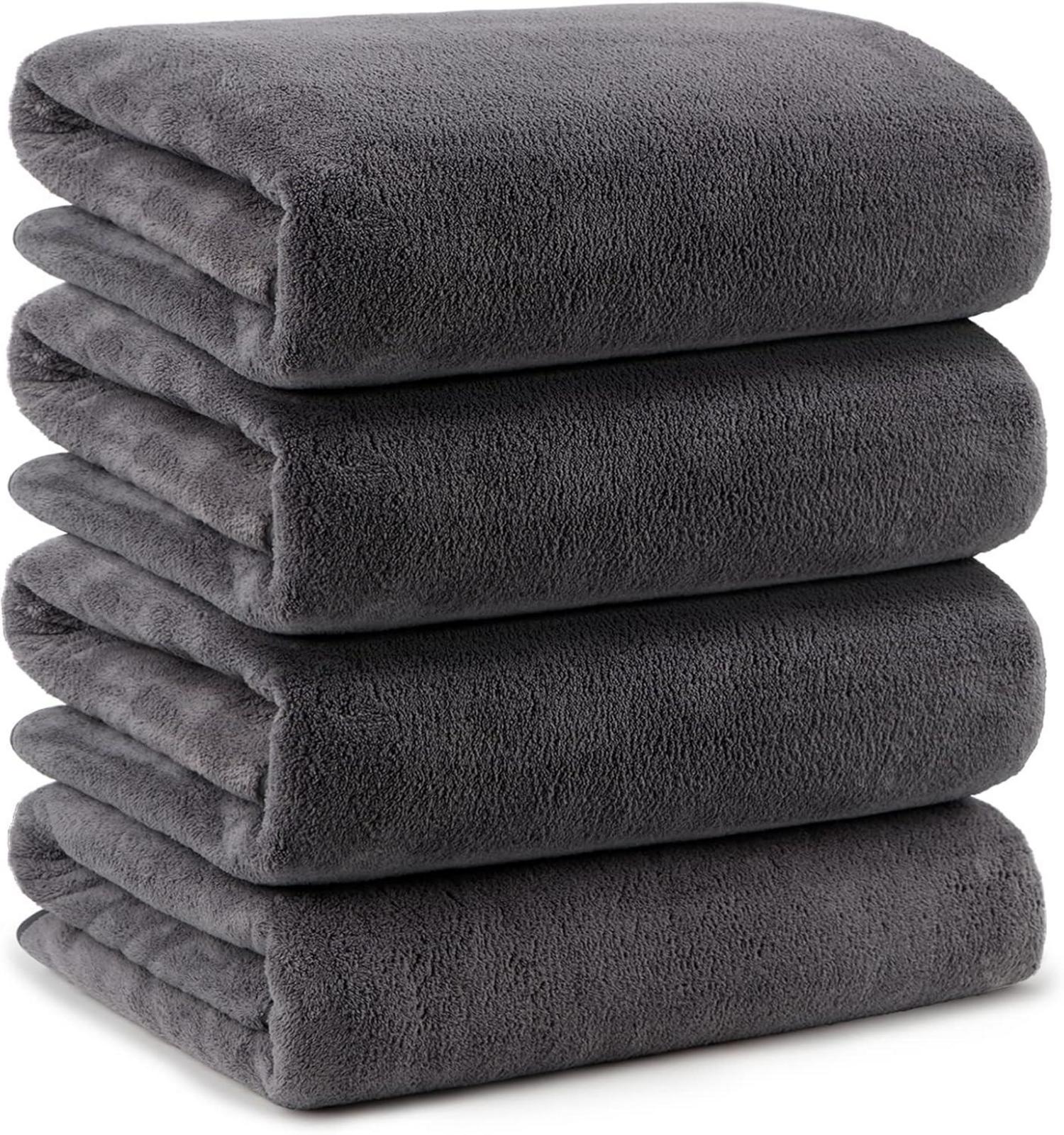 Mikrofaser Badetuch Set Saugfähig Schnell Trocknend Yoga Spa Fitness